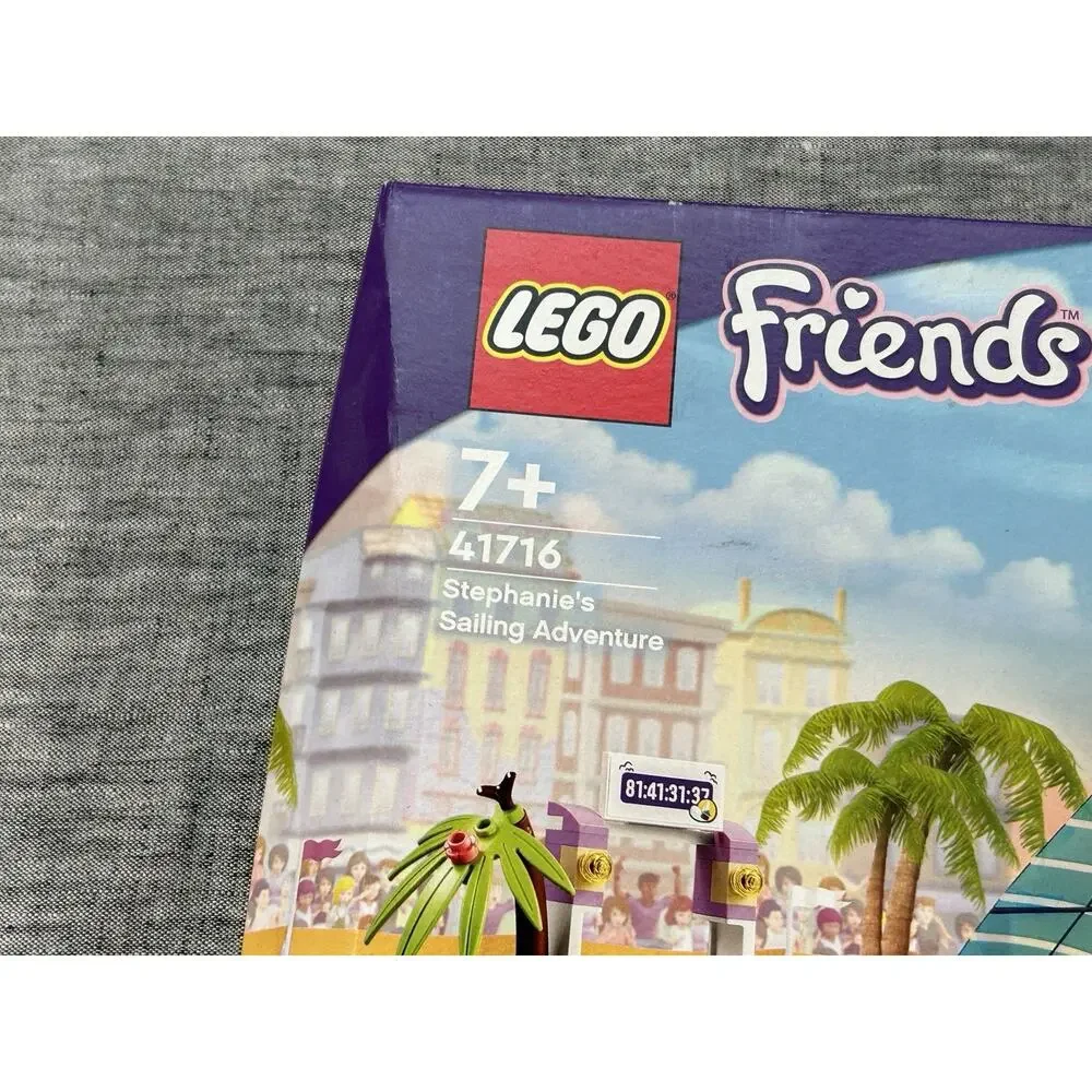 LEGO Friends Stephanie's Sailing Adventure 41716 Building Toy 304 Pieces NIB